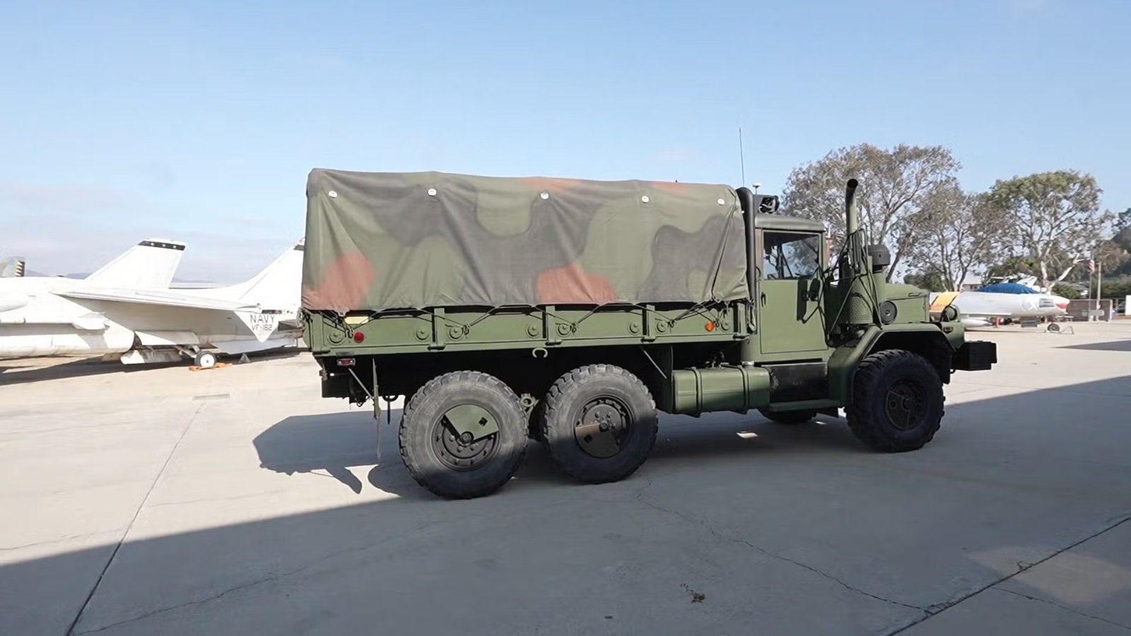 Watch the AM General M35A3 videos on Bring a Trailer