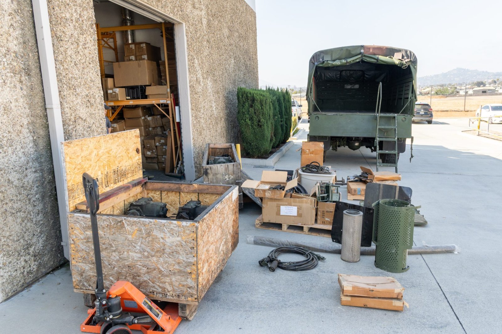 M35A3 spare parts: differentials, axles, hubs and CTIS components